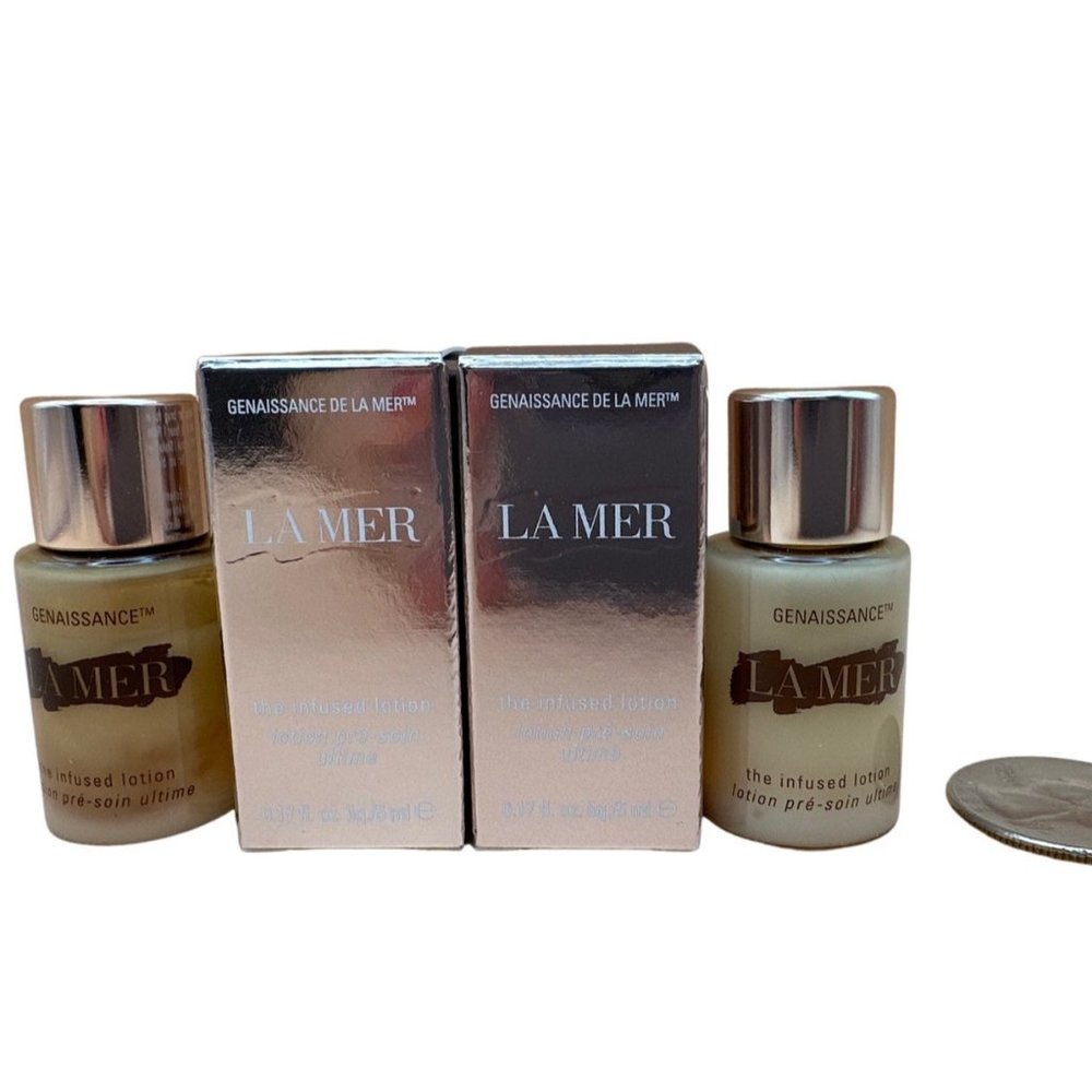2x La Mer Genaissance the infused lotion 5ml